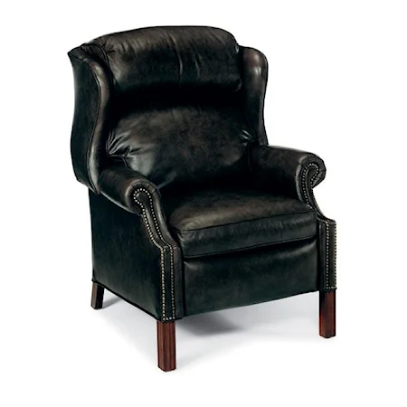 Chippendale Reclining Wing Chair